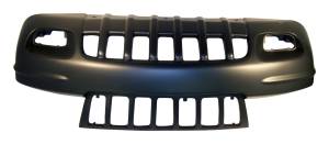 Crown Automotive Jeep Replacement Front Bumper Fascia Primed w/Limited Package  -  5012668AA