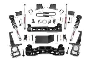 Rough Country Suspension Lift Kit w/Shocks 6 in. Lift Incl. Lifted N3 Struts Rear N3 Shocks - 57532