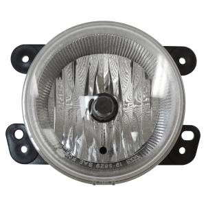 Crown Automotive Jeep Replacement - Crown Automotive Jeep Replacement Fog Light Black Does Not Include Bulb  -  4805856AA - Image 2