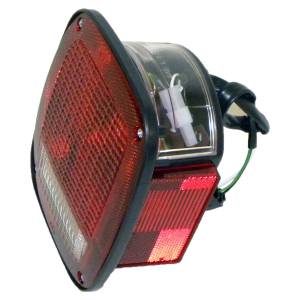 Crown Automotive Jeep Replacement - Crown Automotive Jeep Replacement Tail Light Assembly Left w/License Plate Lamp  -  56002135 - Image 2