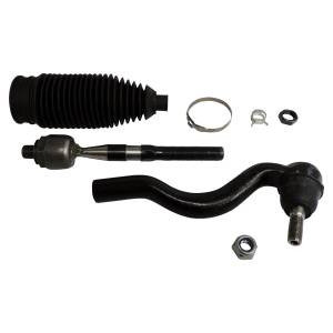 Crown Automotive Jeep Replacement - Crown Automotive Jeep Replacement Tie Rod End Kit Incl. 1 Inner And 1 Outer Tie Rod End/Jam Nut/Bellows Boot/Clamps/Tie Rod End Nut Left  -  TRK3 - Image 2