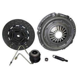 Crown Automotive Jeep Replacement - Crown Automotive Jeep Replacement Clutch Kit Incl. Clutch Disc/Pressure Plate/Clutch Control Unit/Pilot Bearing/Clutch Fork/Alignment Tool 10.55 in. Clutch Disc 10 Splines 1.125 in. Spline Dia.  -  XYZ1993S - Image 2