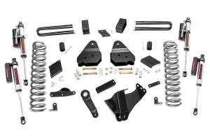 Rough Country - Rough Country Suspension Lift Kit 4.5 in. Lifted Coil Springs Radius Arm Drop Brackets U-Bolts Includes Valved N4 Series Shocks No Overloads - 53050 - Image 2