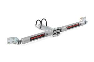 Rough Country - Rough Country Steering Stabilizer Designed To Restrain Bump Steer And Front End Vibration Chrome Hardened 18 mm. Piston Rod - 8732130 - Image 2