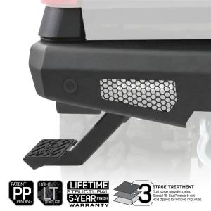 Smittybilt - Smittybilt M1A2 Rear Bumper Incl. 2-6 in. Light Bars/Adjustable Steps - 614931 - Image 6