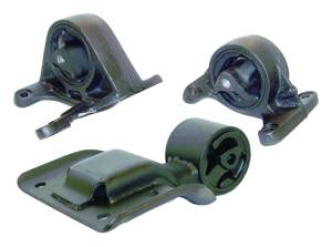 Crown Automotive Jeep Replacement - Crown Automotive Jeep Replacement Engine Mount Kit Incl. 2 Engine Mounts 1 Transmission Mount  -  52059226KL - Image 1