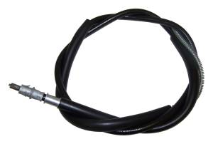 Crown Automotive Jeep Replacement Parking Brake Cable Rear Right 66.5 in. Long  -  52004706