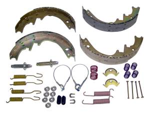 Crown Automotive Jeep Replacement Brake Shoe Service Kit Incl. Shoes/Lining Set/Hardware Kit 10 in. x 1.75 in. For Use w/Dana 44  -  8133818MK44