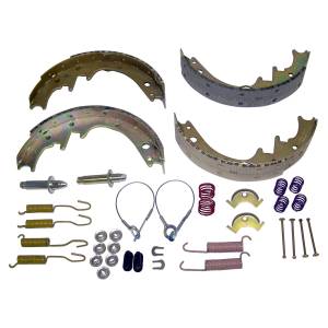 Crown Automotive Jeep Replacement - Crown Automotive Jeep Replacement Brake Shoe Service Kit Incl. Shoes/Lining Set/Hardware Kit 10 in. x 1.75 in. For Use w/Dana 44  -  8133818MK44 - Image 2