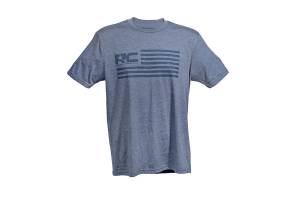 Rough Country T-Shirt American Flag Men Small - 84079SM