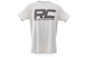 Rough Country T-Shirt Grey Logo Men XL - 84086XLG