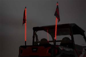 Rough Country LED Wireless Remote Control Multi-Function Whip Lights - 93004