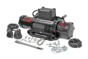 Rough Country Pro Series Winch 9500 lb. Capacity Synthetic Rope - PRO9500S