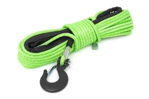 Rough Country Winch Rope 50 Feet Green - RS142