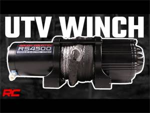 Rough Country - Rough Country Electric Winch w/Synthetic Rope For UTV/ATV - RS4500S - Image 3