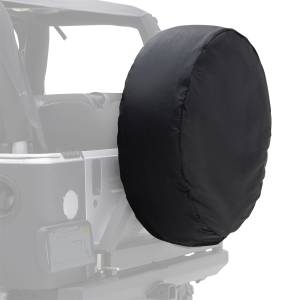 Smittybilt - Smittybilt Spare Tire Cover Black Diamond 27-29 in. Tire Dia. Small - 772935 - Image 1