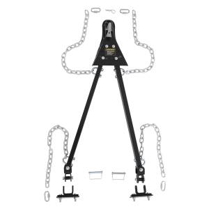 Smittybilt Tow Bar Kit-Includes; Adjustable Tow Bar; 2in. Coupler; 2 Universal Brackets; 2 D-Ring Adapter Brackets; 2 Safety Chains 87450 - 87450