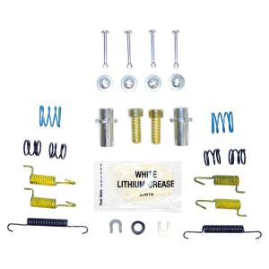 Crown Automotive Jeep Replacement Parking Brake Hardware Kit Incl. Return Springs/Hold Down Pins/Hold Down Springs/Adjusters/Washers/Grease  -  5191215HK