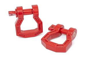 Rough Country - Rough Country D-Ring Forged Sold As Pair Red - RS119 - Image 2