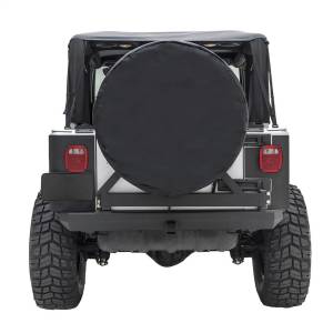 Smittybilt - Smittybilt Spare Tire Cover Black Diamond 27-29 in. Tire Dia. Small - 772935 - Image 4