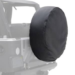 Smittybilt - Smittybilt Spare Tire Cover Black Denim 36-37 in. Tire Dia. 12.5 in. Wide X-Large - 773615 - Image 6