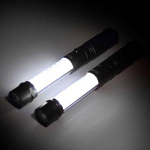 Smittybilt - Smittybilt GB8 Flashlight 8 in. 3 In 1 Light Black - L-1407BK - Image 2