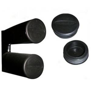 Smittybilt - Smittybilt Bumper End Cap 3 in. Pair Black - TA25 - Image 2