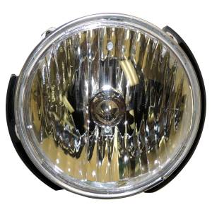 Crown Automotive Jeep Replacement Head Light Assembly Left Incl. Seat/Headlamp/Bulb/Retainer  -  55078149AC