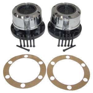 Crown Automotive Jeep Replacement Manual Locking Hub Set w/6 Bolt Flange Mounting  -  400502