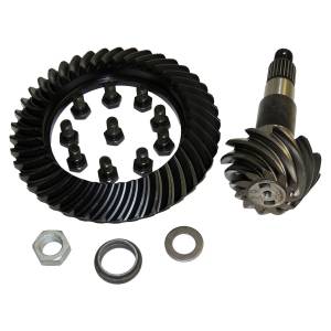 Crown Automotive Jeep Replacement Differential Ring And Pinion Rear 3.73 Ratio Incl. Ring And Pinion/Ring Gear Bolts/Crush Sleeve/Pinion Washer/Pinion Nut  -  68038761AA