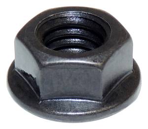 Crown Automotive Jeep Replacement Exhaust Manifold Nut 3/8 in. -16 Flanged Serrated Nut Exhaust Manifold to Front Pipe  -  J4007177