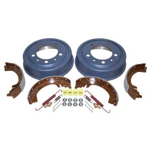 Crown Automotive Jeep Replacement Drum Brake Service Kit Incl. 2 Drums/1 Shoe And Lining/Hardware For Use w/9 in. Drums  -  808770KL