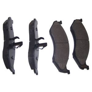 Crown Automotive Jeep Replacement Disc Brake Pad Set Titanium  -  4883344TI