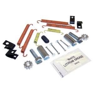 Crown Automotive Jeep Replacement Parking Brake Hardware Kit Incl. Adjusters Springs Sockets Plugs  -  68003589HK