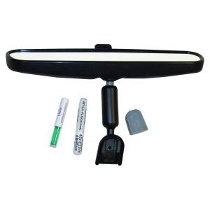 Crown Automotive Jeep Replacement Rearview Mirror Kit Incl. 9.75 in. Mirror/Button/Adhesive  -  8993023K