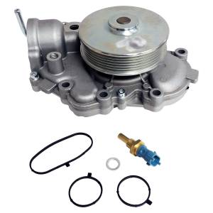 Crown Automotive Jeep Replacement Water Pump Incl. Coolant Temperature Sensor And Gaskets  -  68211202AB