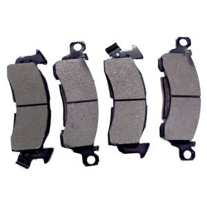 Crown Automotive Jeep Replacement Disc Brake Pad Set Semi Metallic  -  83504371