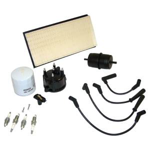 Crown Automotive Jeep Replacement Tune-Up Kit Incl. Air Filter/Oil Filter/Spark Plugs  -  TK20