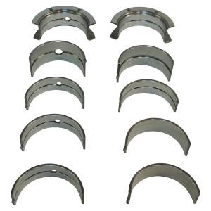 Crown Automotive Jeep Replacement Crankshaft Main Bearing Set 0.010 Oversized Contains Bearing Numbers 1/2/3/4/5  -  4397776K010