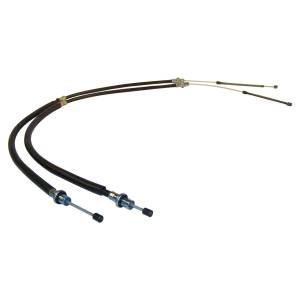 Crown Automotive Jeep Replacement Parking Brake Cable Set Rear Consists Of 2 Parking Brake Cables  -  4762464