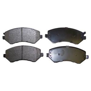 Crown Automotive Jeep Replacement Disc Brake Pad Set Titanium  -  5066427T