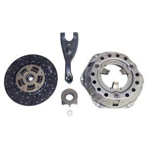 Crown Automotive Jeep Replacement Clutch Kit Incl. Clutch Disc/Finger Style Pressure Plate/Clutch Release Bearing/Pilot Bearing/Clutch Release Fork 10.5 in. Disc 10 Splines 1.125 in. Spline Dia.  -  5360174MK