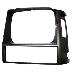 Crown Automotive Jeep Replacement Headlamp Bezel Left Grey  -  55000683