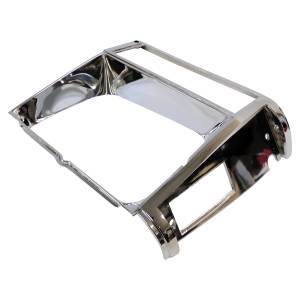 Crown Automotive Jeep Replacement Headlamp Bezel Right Chrome  -  55002244