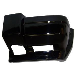 Crown Automotive Jeep Replacement - Crown Automotive Jeep Replacement Bumper Cap Front Left Gloss Black  -  5DY01DX8AB - Image 2