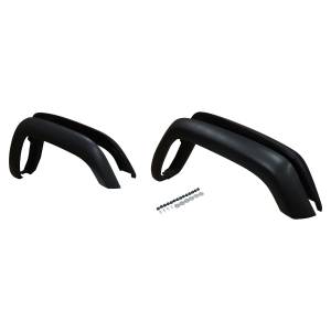 Crown Automotive Jeep Replacement Fender Flare Kit Incl. 4 Flares/Hardware Matte Finish  -  5FWKMT