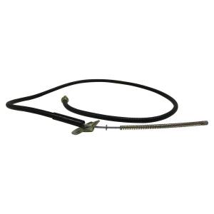 Crown Automotive Jeep Replacement - Crown Automotive Jeep Replacement Parking Brake Cable Rear Right w/11 in. Brakes 62 in. Long Bolt On Style  -  J5355324 - Image 2