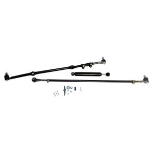 Crown Automotive Jeep Replacement - Crown Automotive Jeep Replacement Steering Kit Incl. All 4 Tie Rod Ends/Adjusters With Hardware/Steering Stabilizer w/LHD  -  SK2 - Image 2