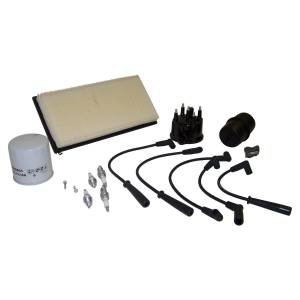 Crown Automotive Jeep Replacement Tune-Up Kit Incl. Air Filter/Oil Filter/Spark Plugs w/Metric Oil Filter Threads  -  TK19