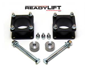 ReadyLift Front Leveling Kit 2.4 in. Lift w/Steel Strut Extensions/Differential Spacers/Skid Plate Spacers/All Hardware Allows Up To 33 in. Tire - 66-5075